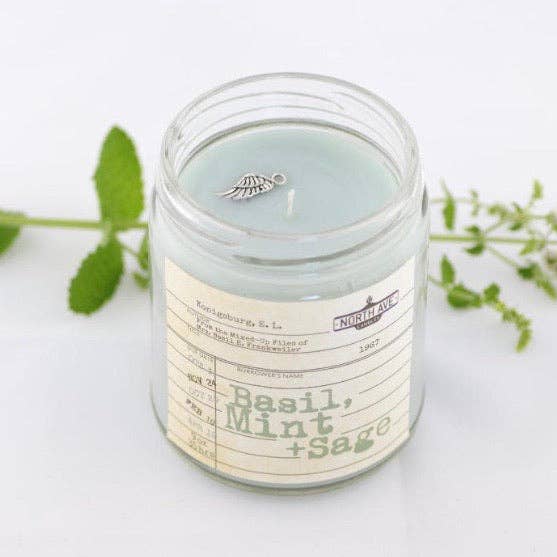 North Ave Book Candle - Mixed-Up Files of Ms. Basil E Frankweiler (Basil, Mint, and Sage)