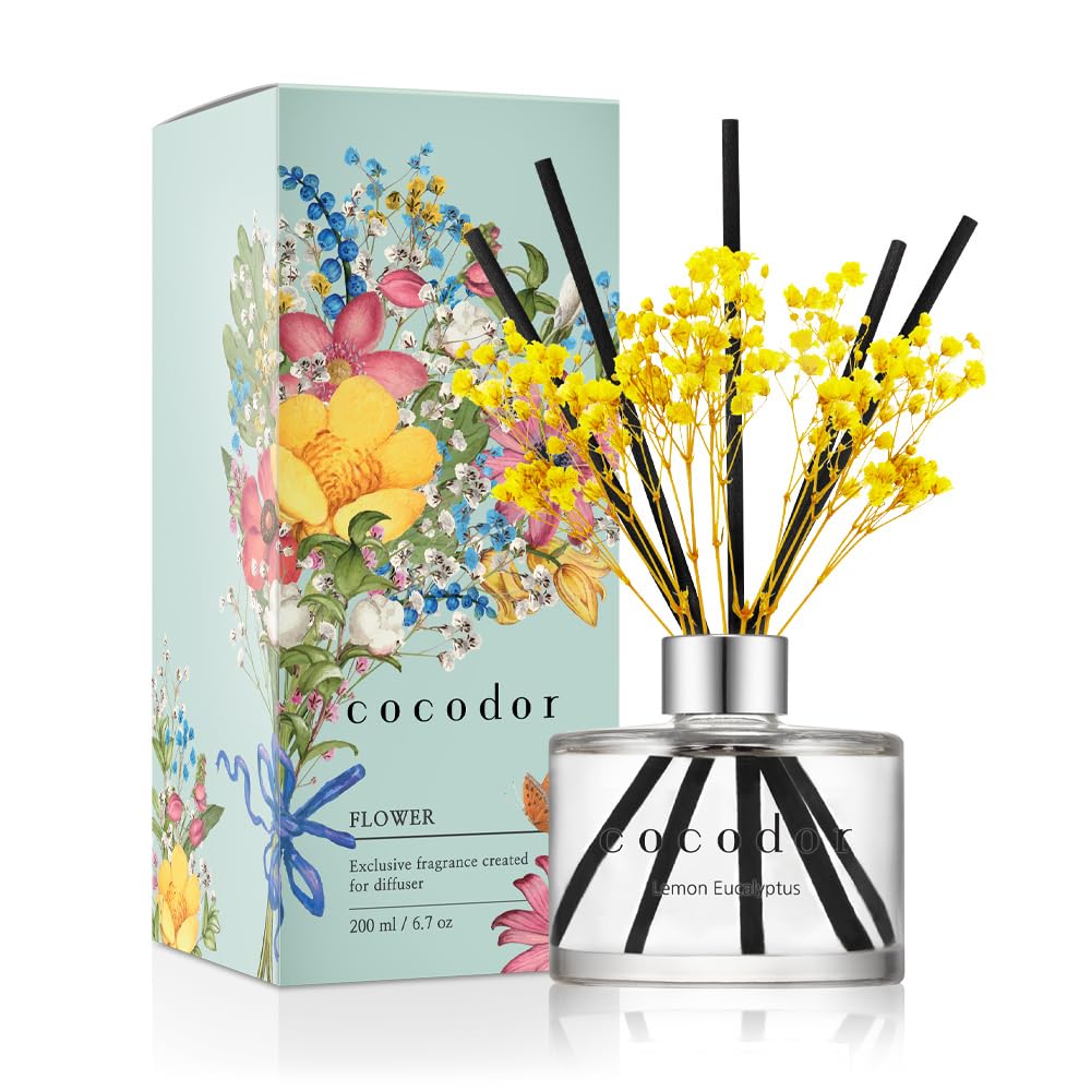 Cocodor Flower Reed Diffuser Set - 6.7 oz