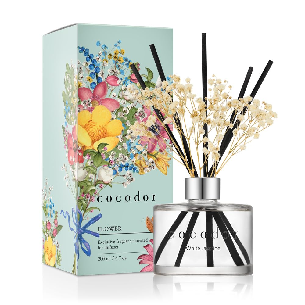 Cocodor Flower Reed Diffuser Set - 6.7 oz