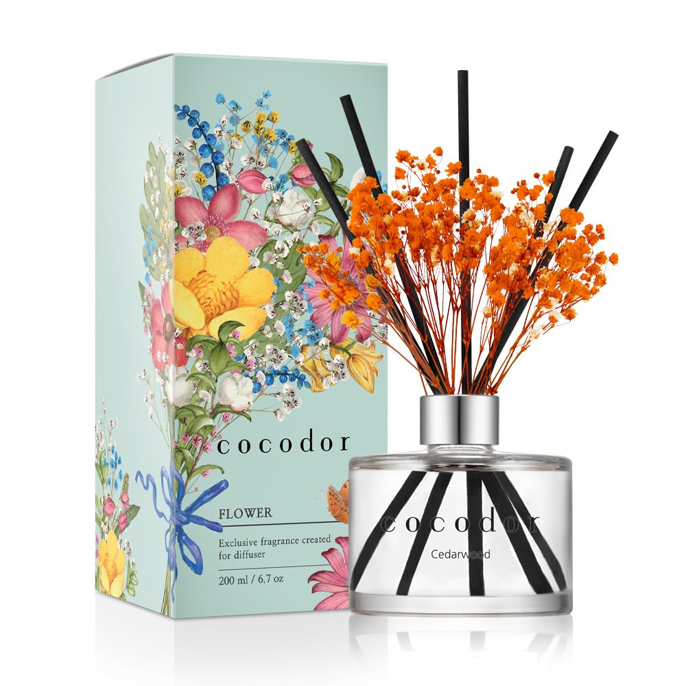 Cocodor Flower Reed Diffuser Set - 6.7 oz