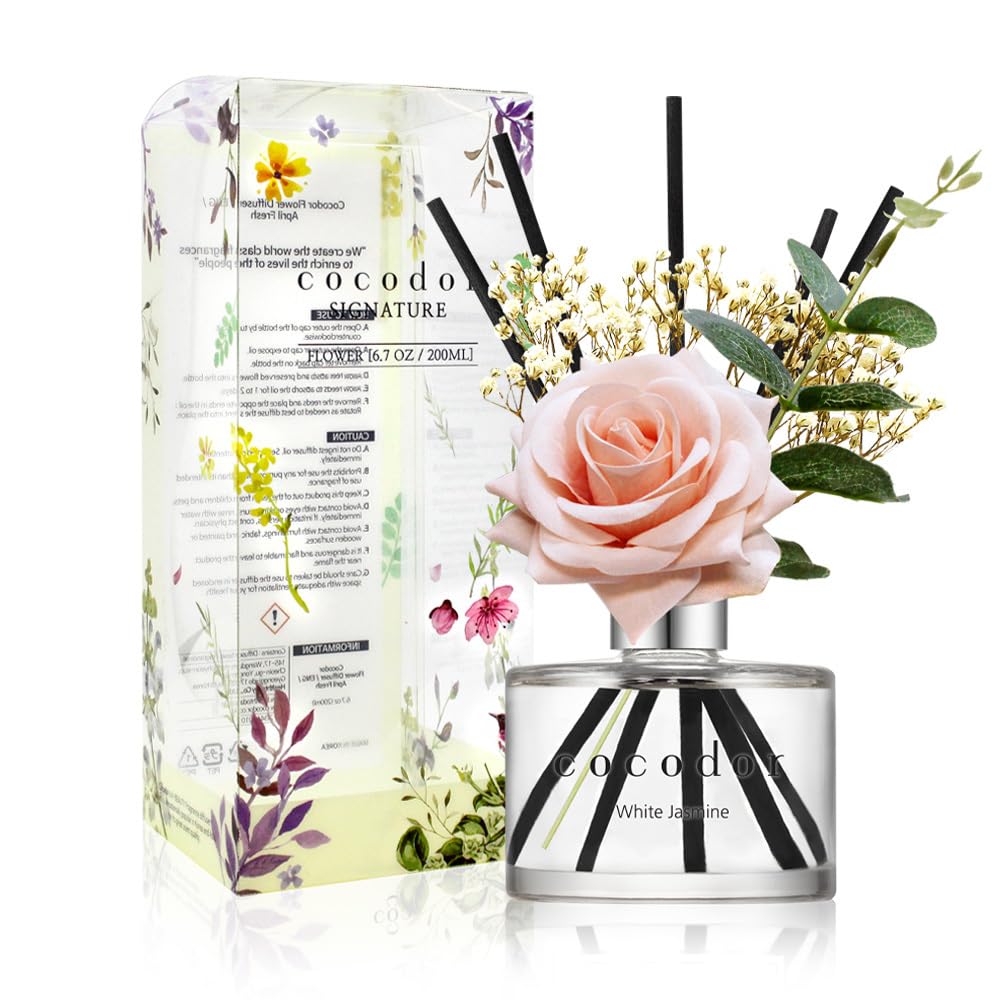 Cocodor Flower Reed Diffuser Set - 6.7 oz