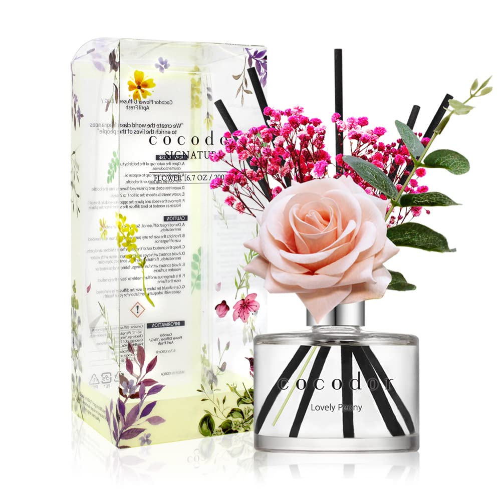 Cocodor Flower Reed Diffuser Set - 6.7 oz