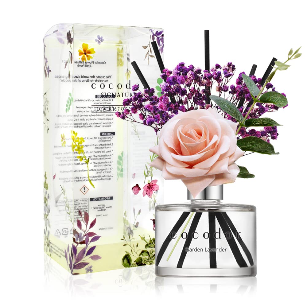 Cocodor Flower Reed Diffuser Set - 6.7 oz