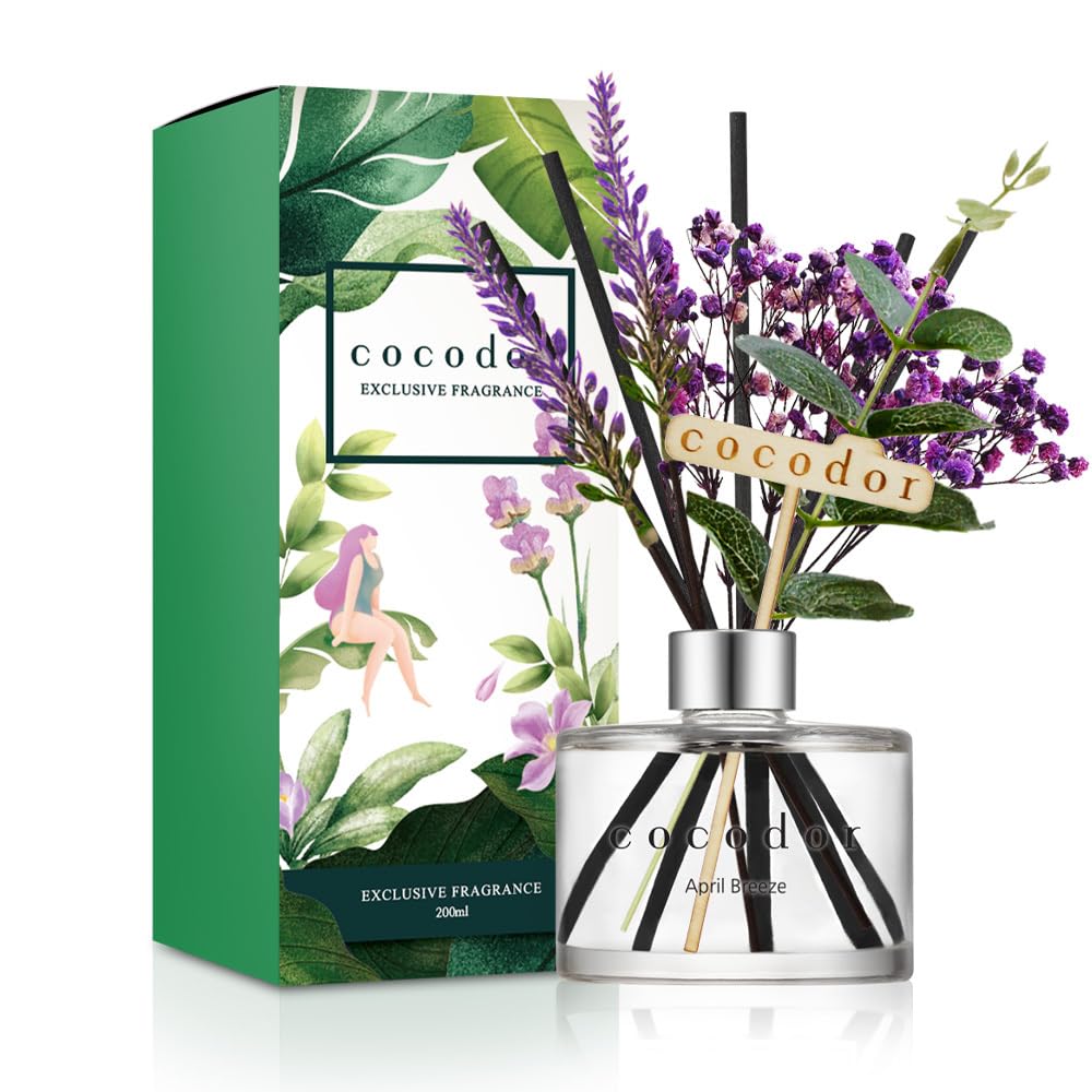Cocodor Flower Reed Diffuser Set - 6.7 oz