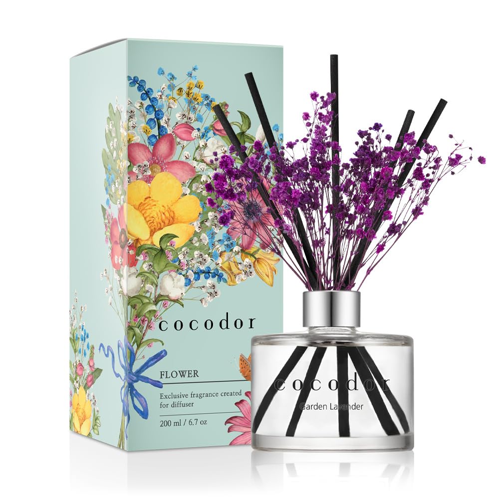 Cocodor Flower Reed Diffuser Set - 6.7 oz