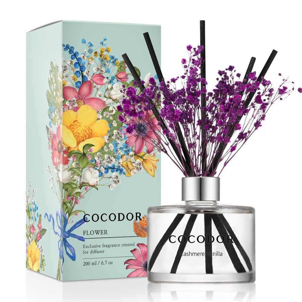 Cocodor Flower Reed Diffuser Set - 6.7 oz