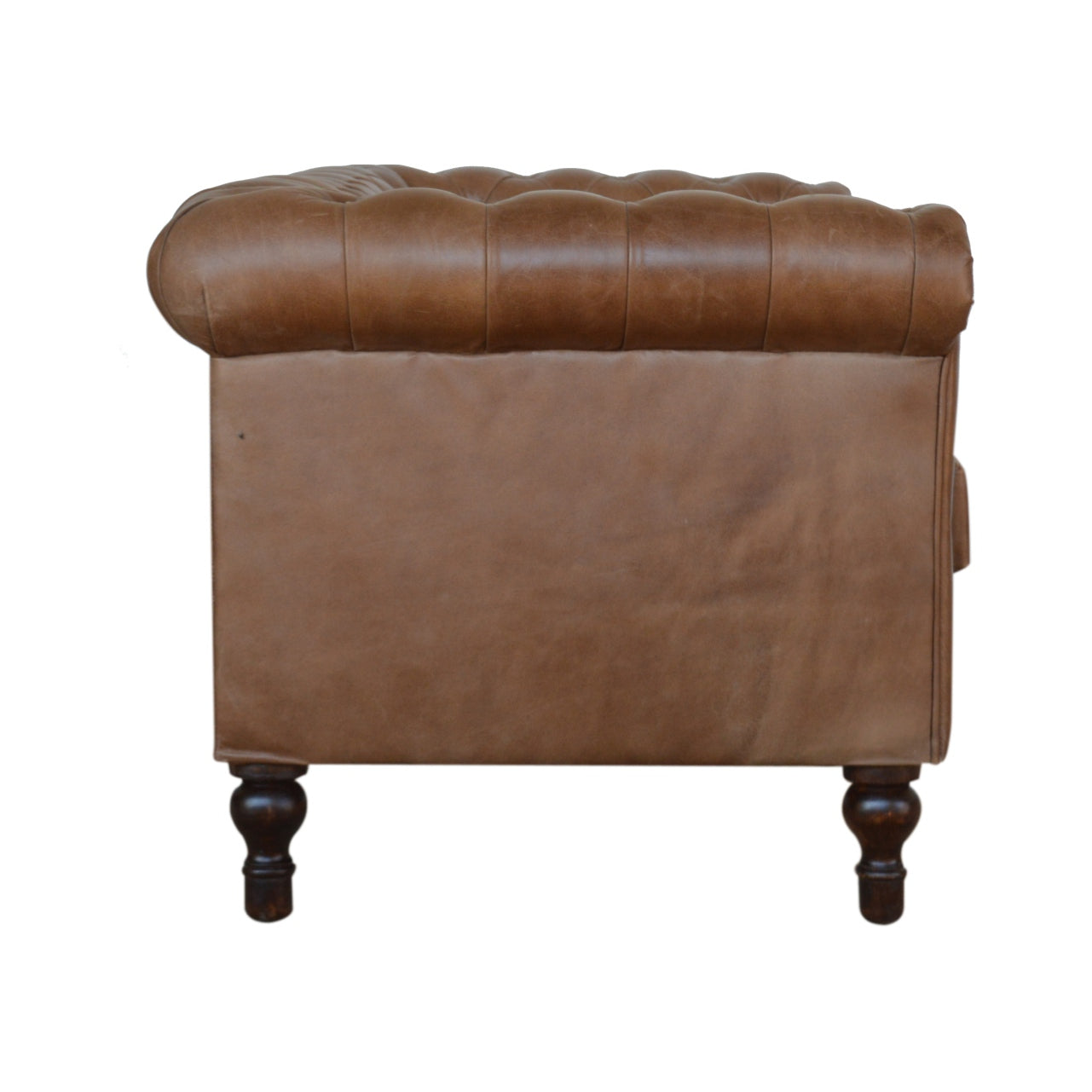 Genuine Leather Chesterfield Sofa