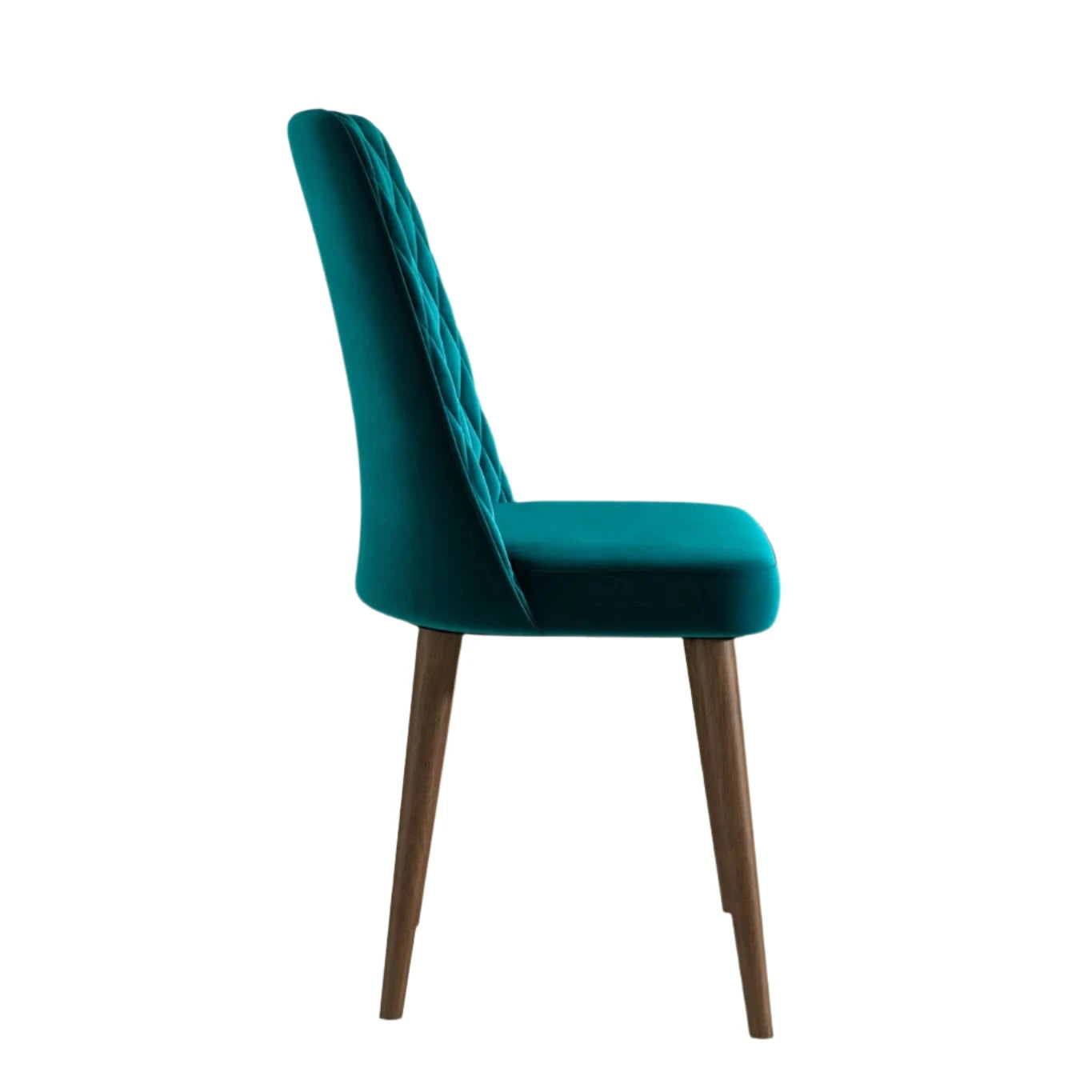 Katie Teal Velvet Dining Chair - Set Of 2