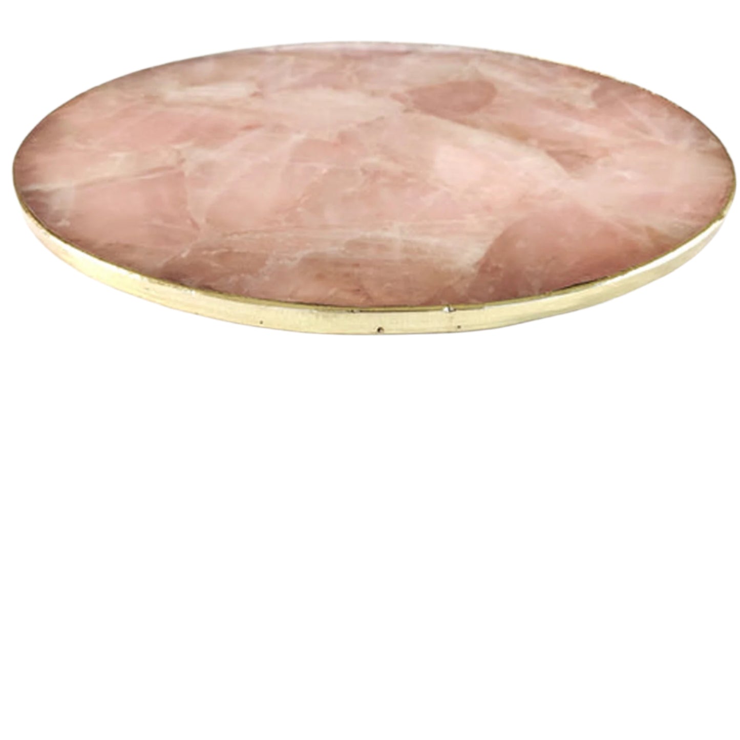 Rose Quartz Display or Serving Tray