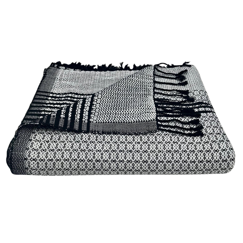 100% Organic Cotton Handloom Throw Blanket