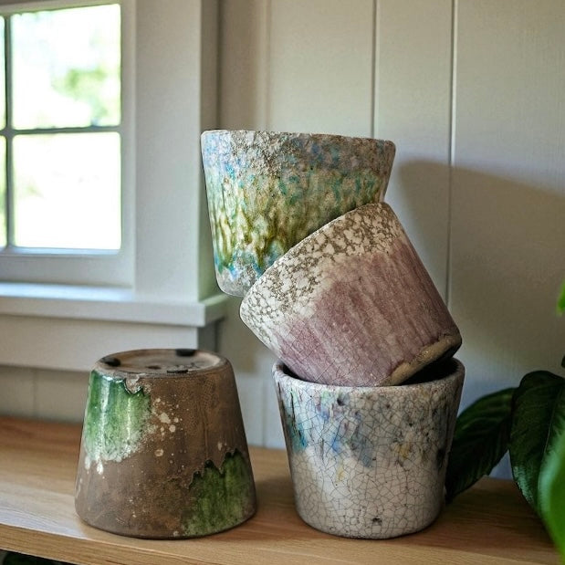 Multi-Colored Terracotta Pot in Various Styles