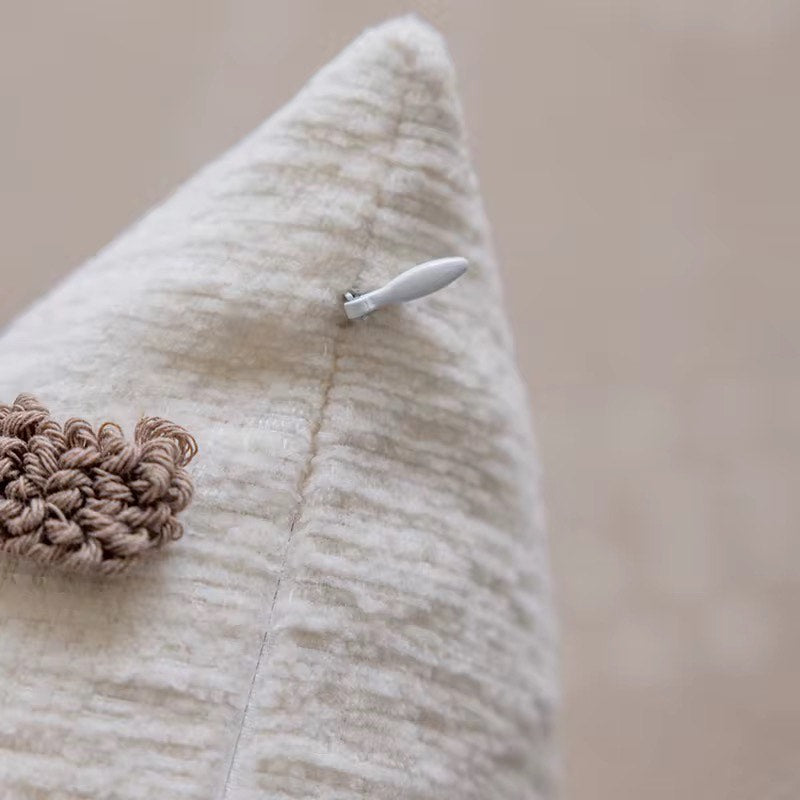 Modern Chenille 18" Throw Pillow Cover