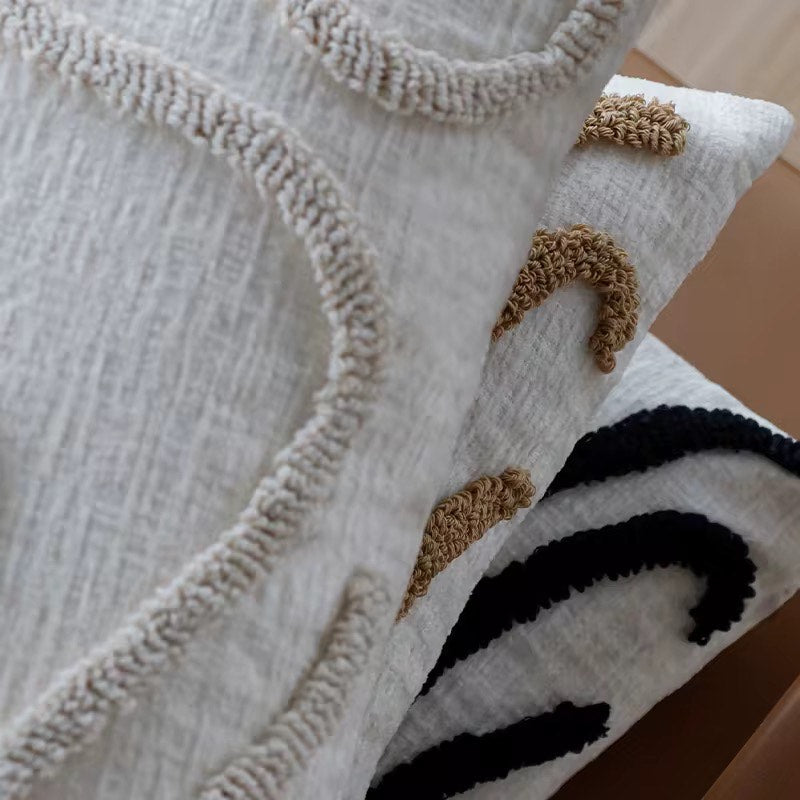 Modern Chenille 18" Throw Pillow Cover