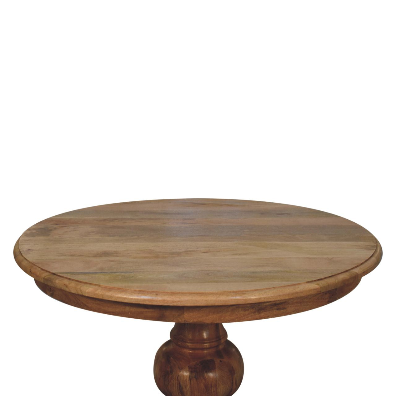 Round Solid Mango Wood Dining Table