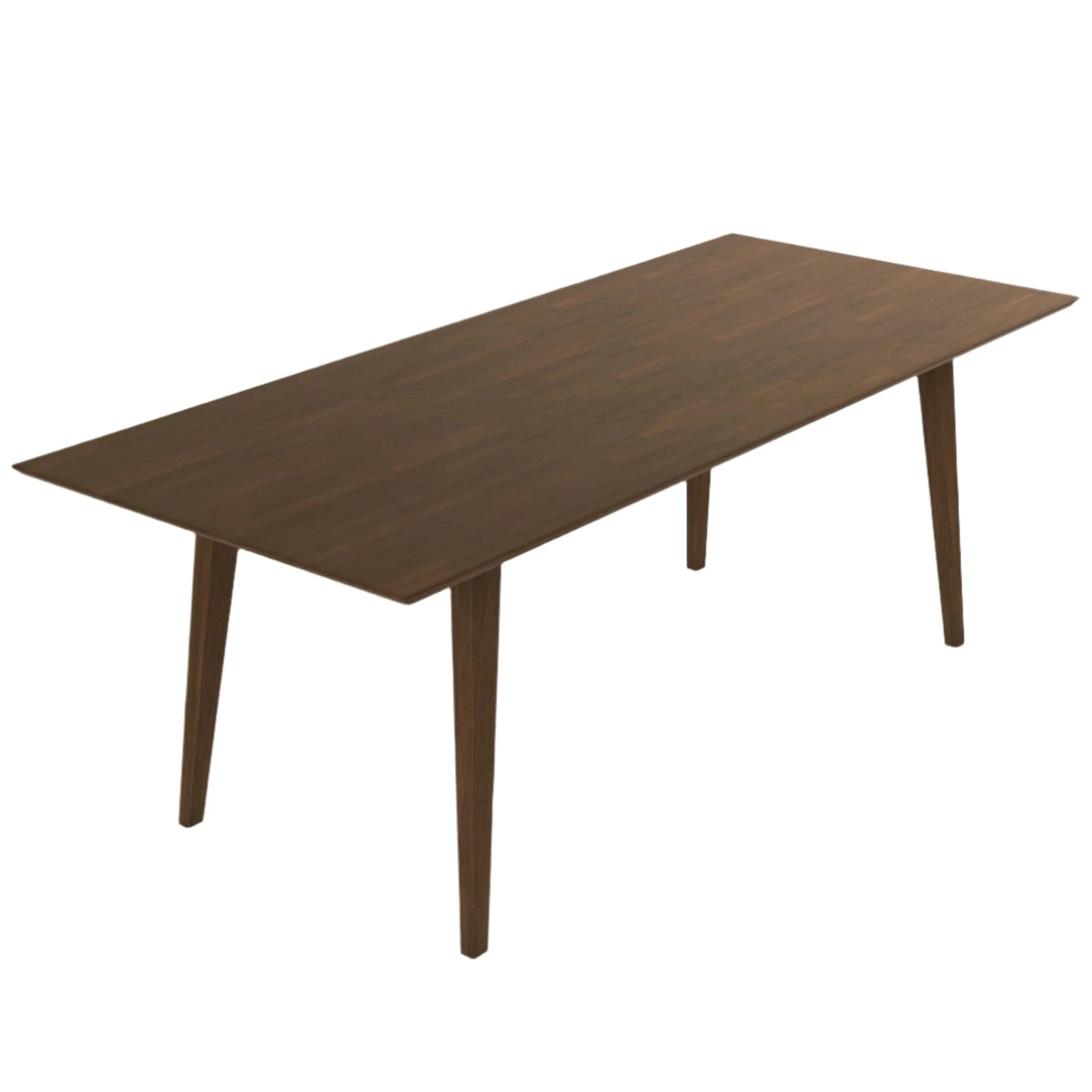 Modern Solid Wood Rectangular Dining Table 86"