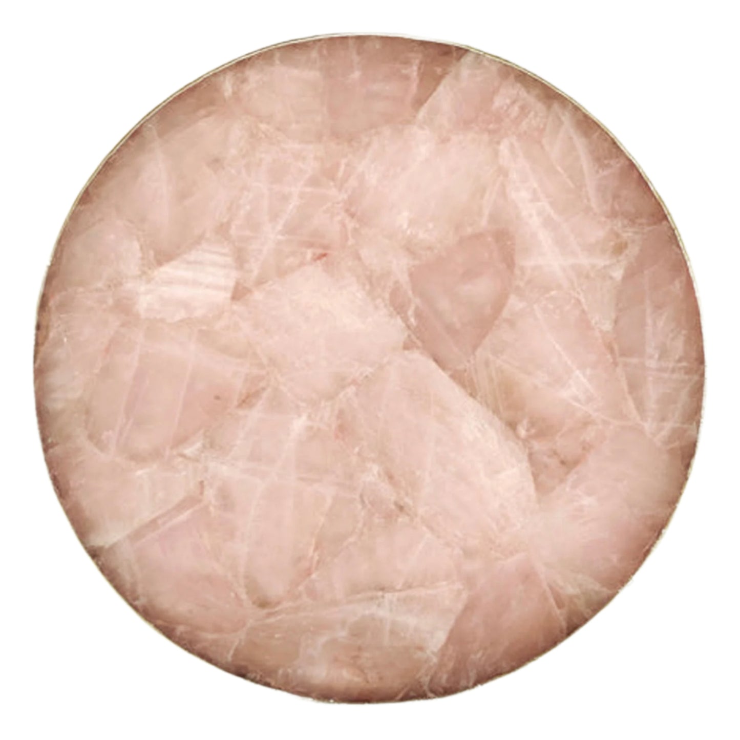 Rose Quartz Display or Serving Tray