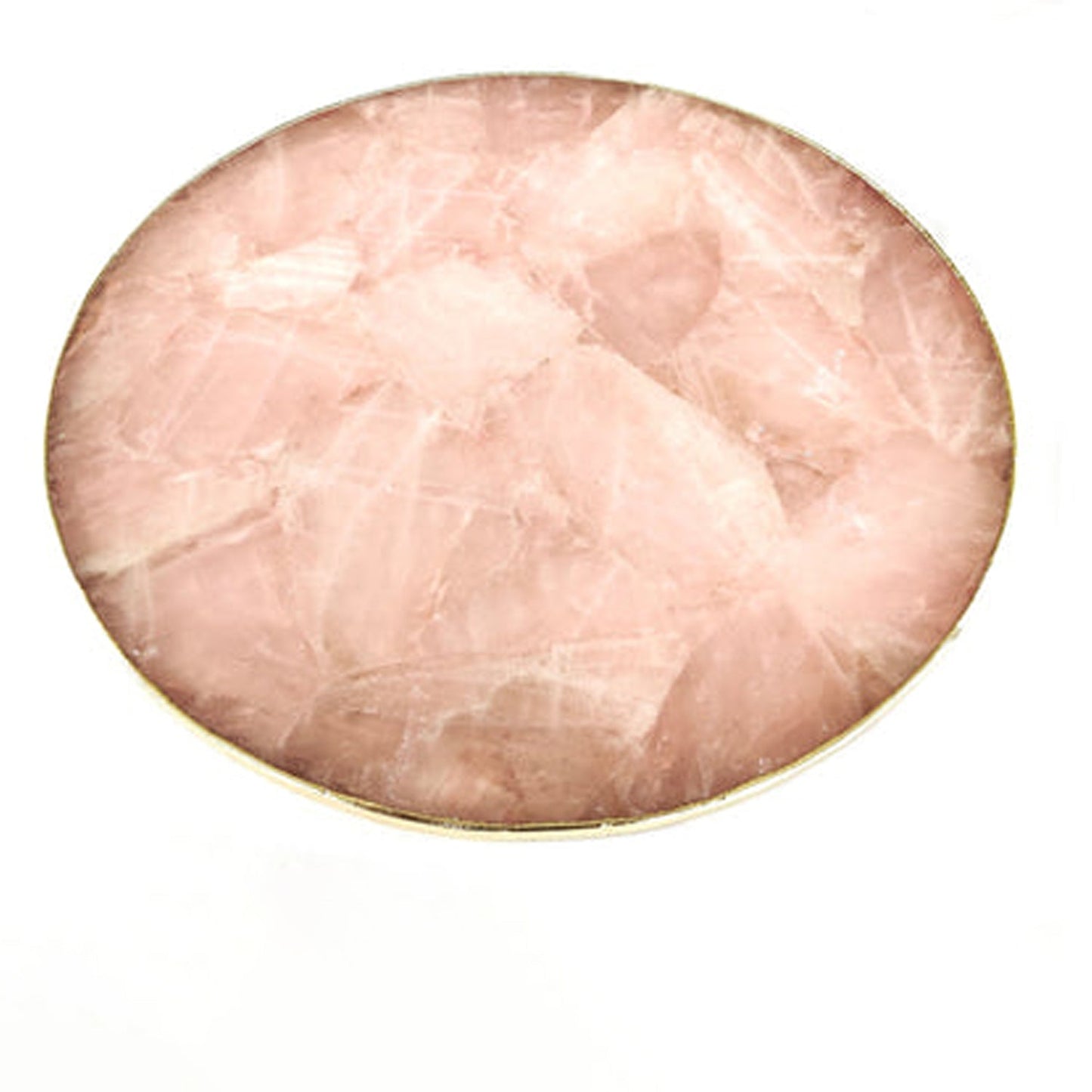 Rose Quartz Display or Serving Tray