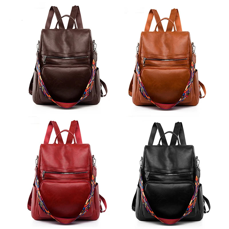 Ari High-Quality Leather Handbag/Backpack
