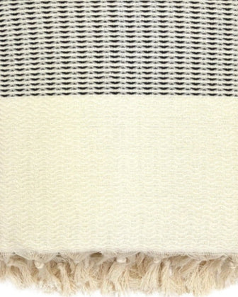 Plush Wavy 100% Turkish Cotton Throw