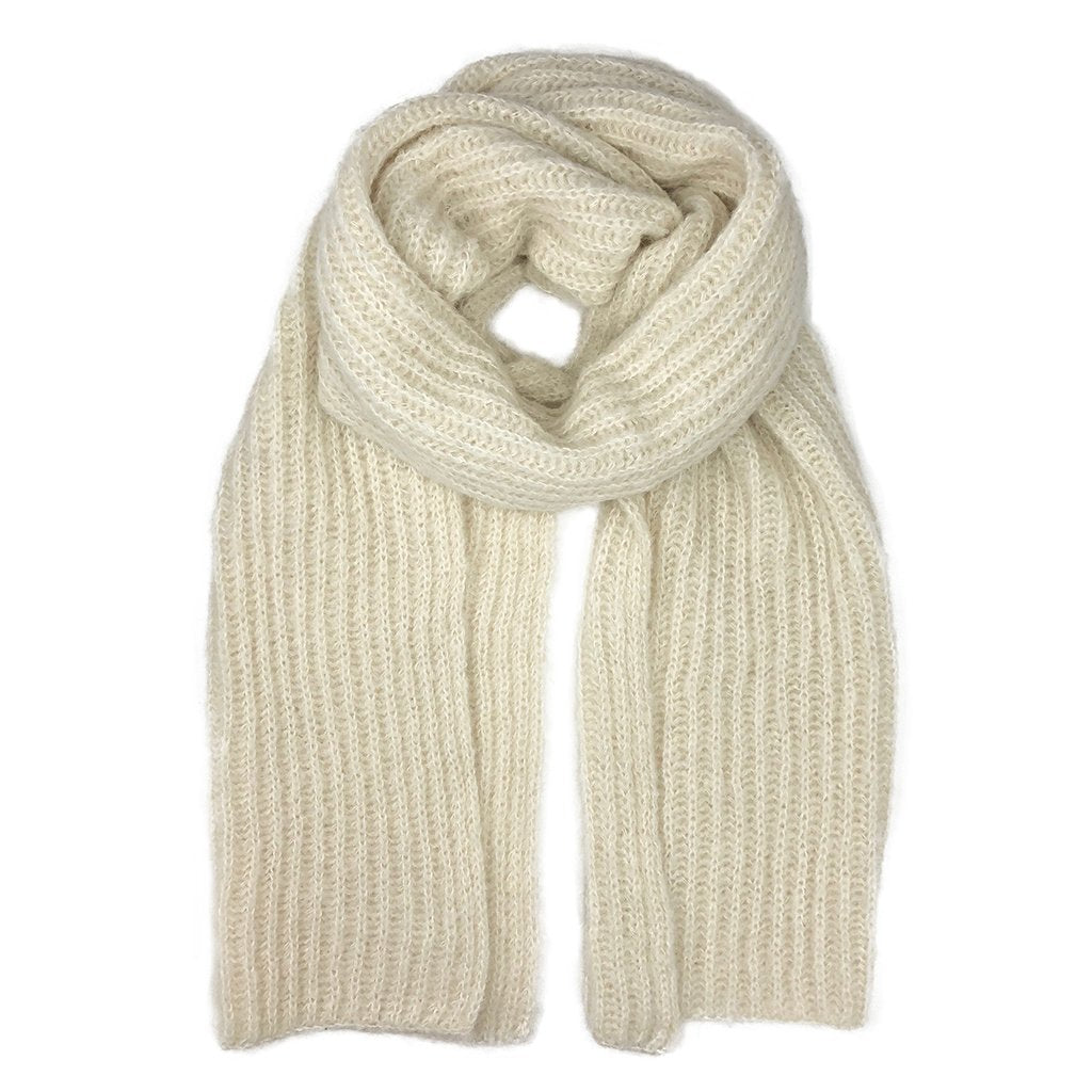 Peruvian Chunky Knit 100% Alpaca Scarf