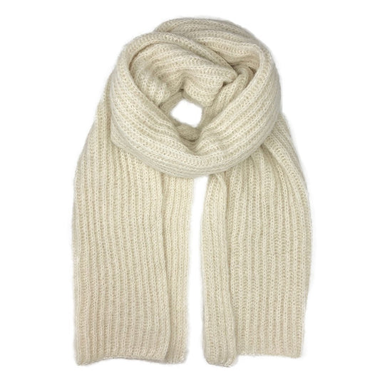 Peruvian Chunky Knit 100% Alpaca Scarf